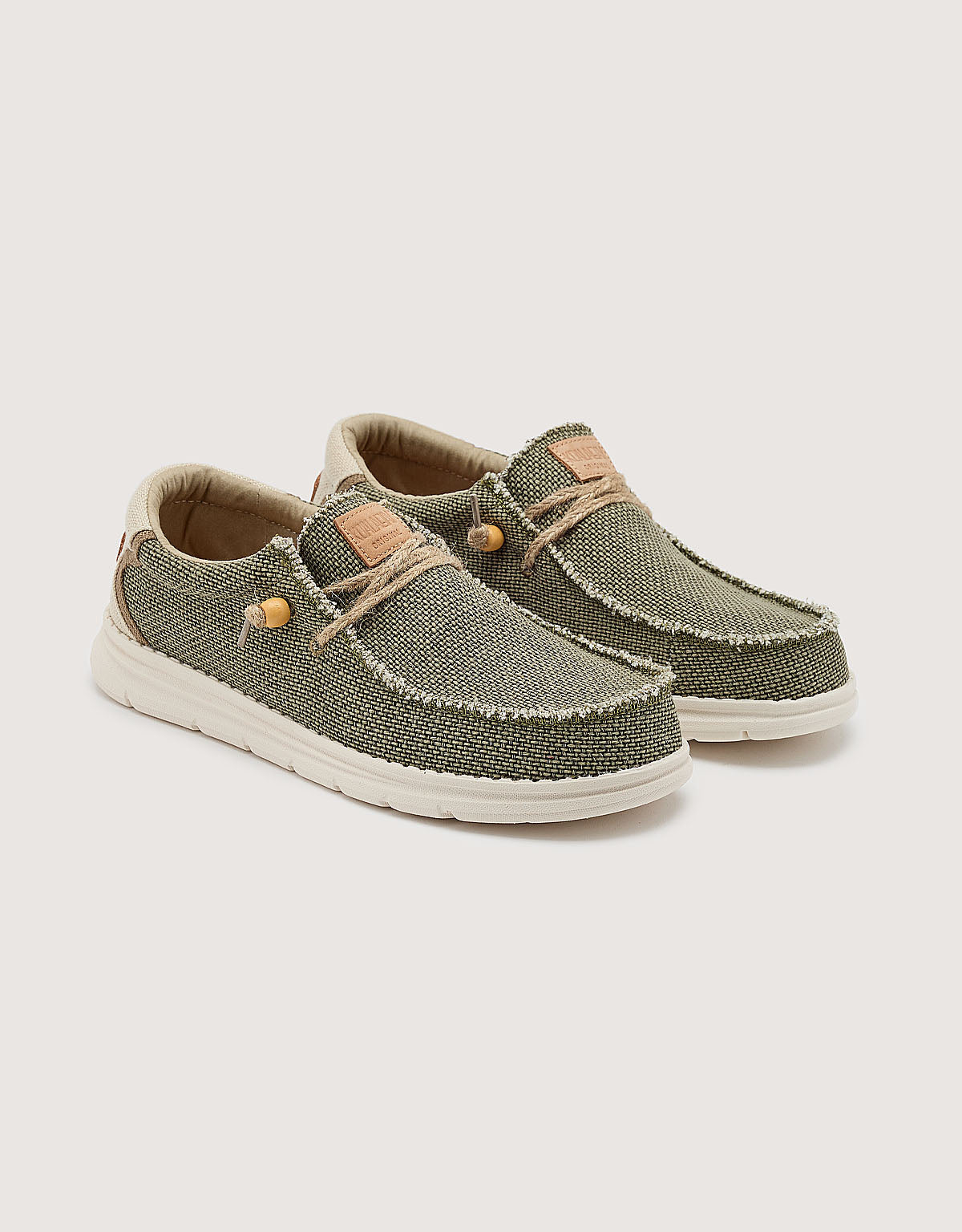 Khaki Casual Loafers - Suprema