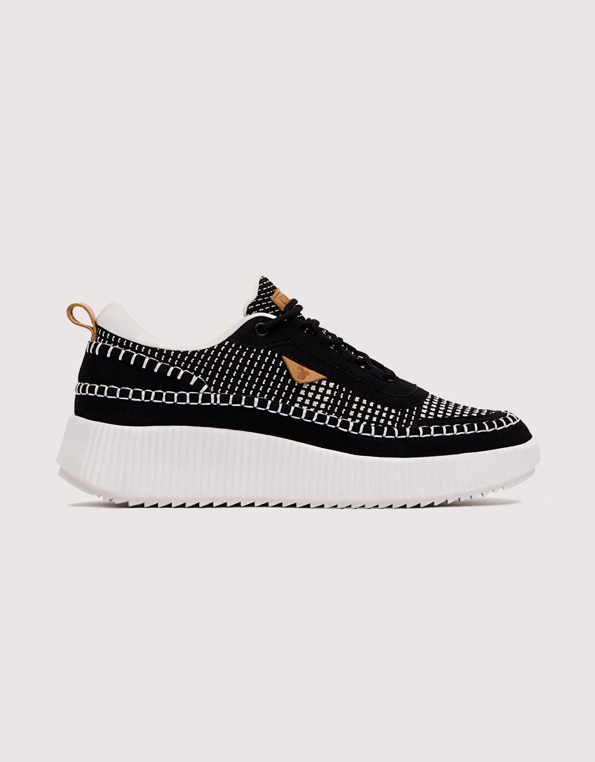 Zapatillas Plataforma Negro - Treviso 1