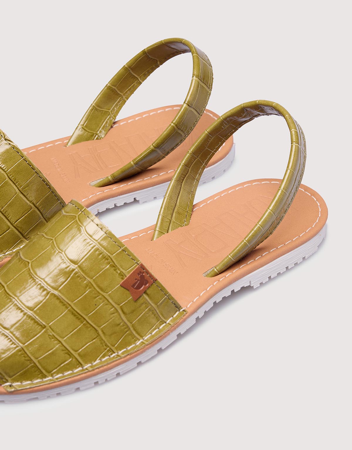Khaki Menorcan Sandal - Savannah