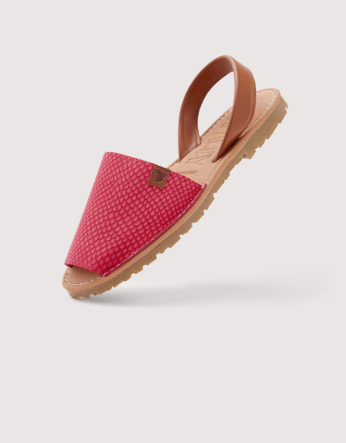 Red Menorcan Sandals - Tex