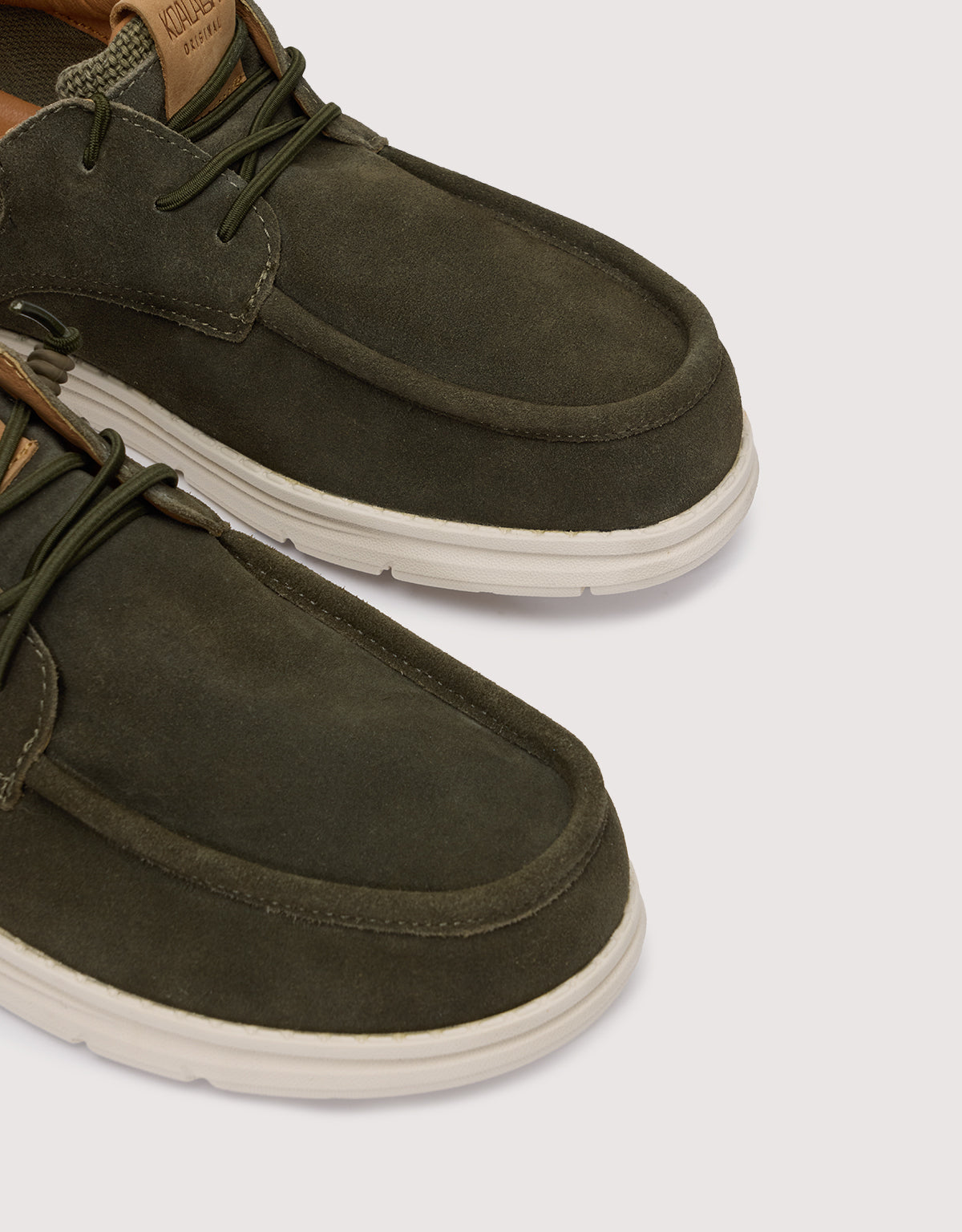 Khaki Suede Casual Loafers - Torkel