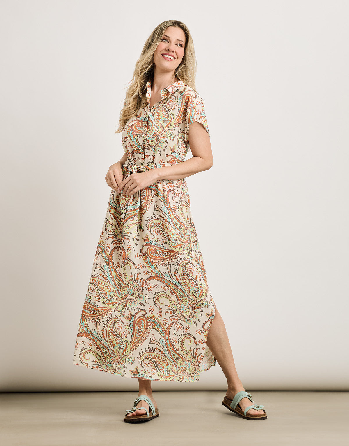 Vestido Largo Multicolor - Friope 