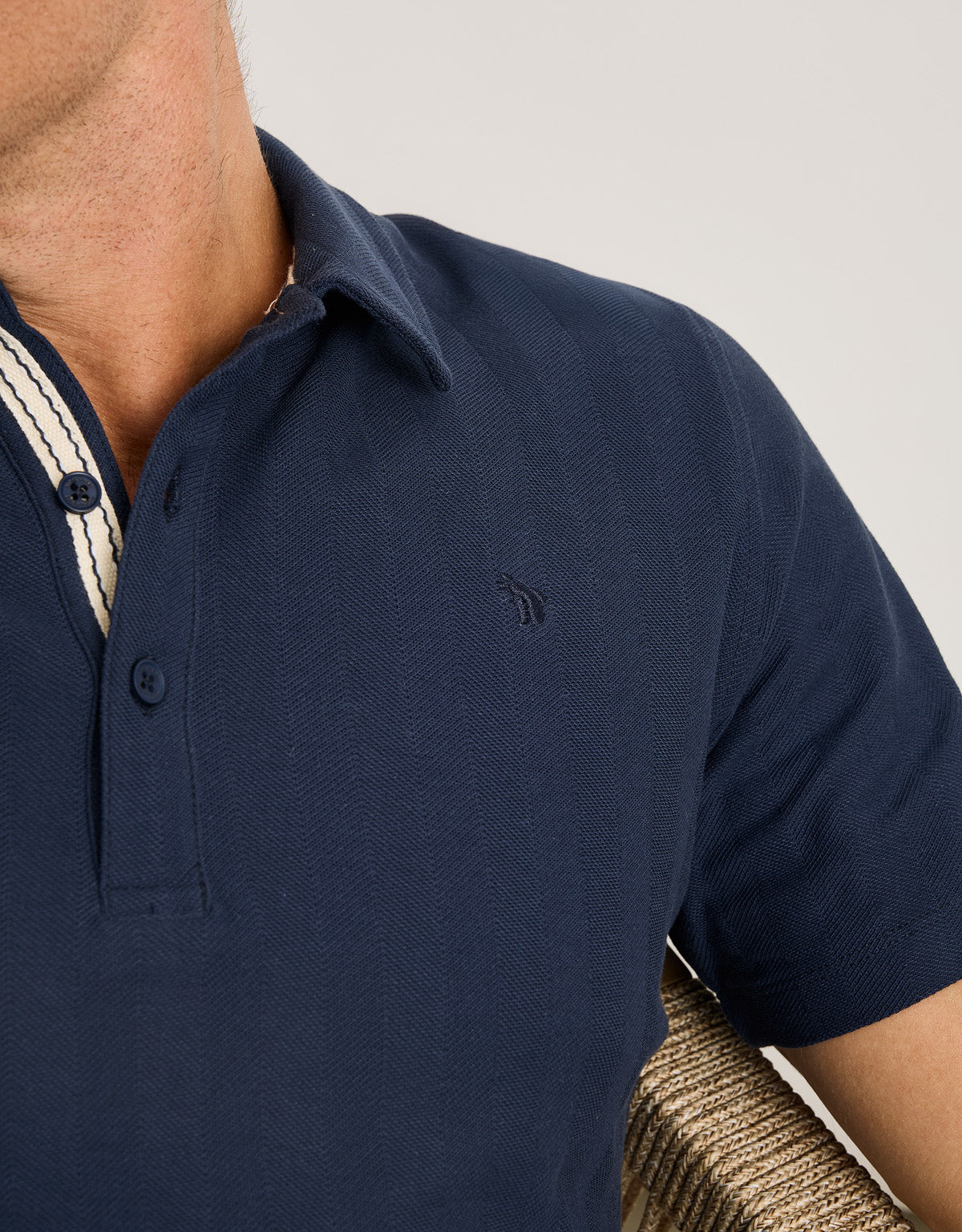 Polo Manga Corta Azul Marino - Biebi 