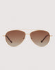 Gafas de Sol Aviador Dorado - Solti 1