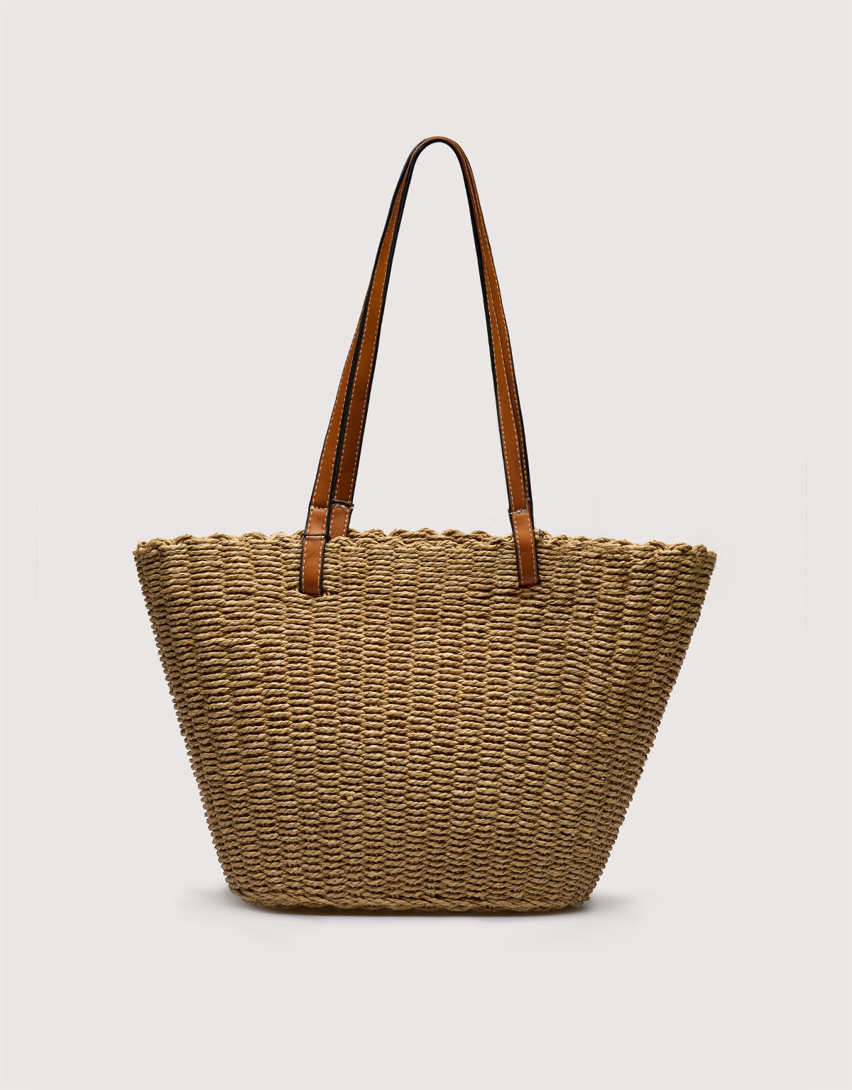Beige Basket Bag - Galina