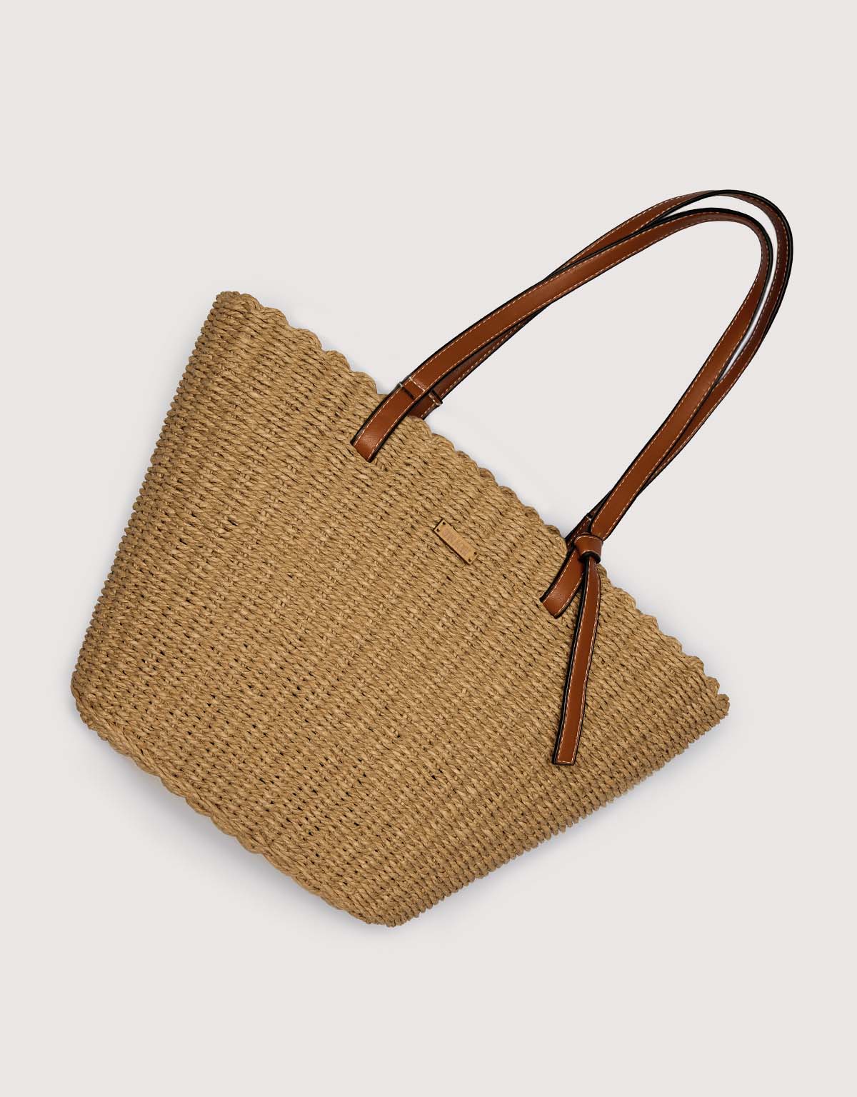 Beige Basket Bag - Galina