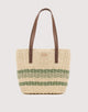 Bolso Capazo Trenzado Natural - Hyla 1