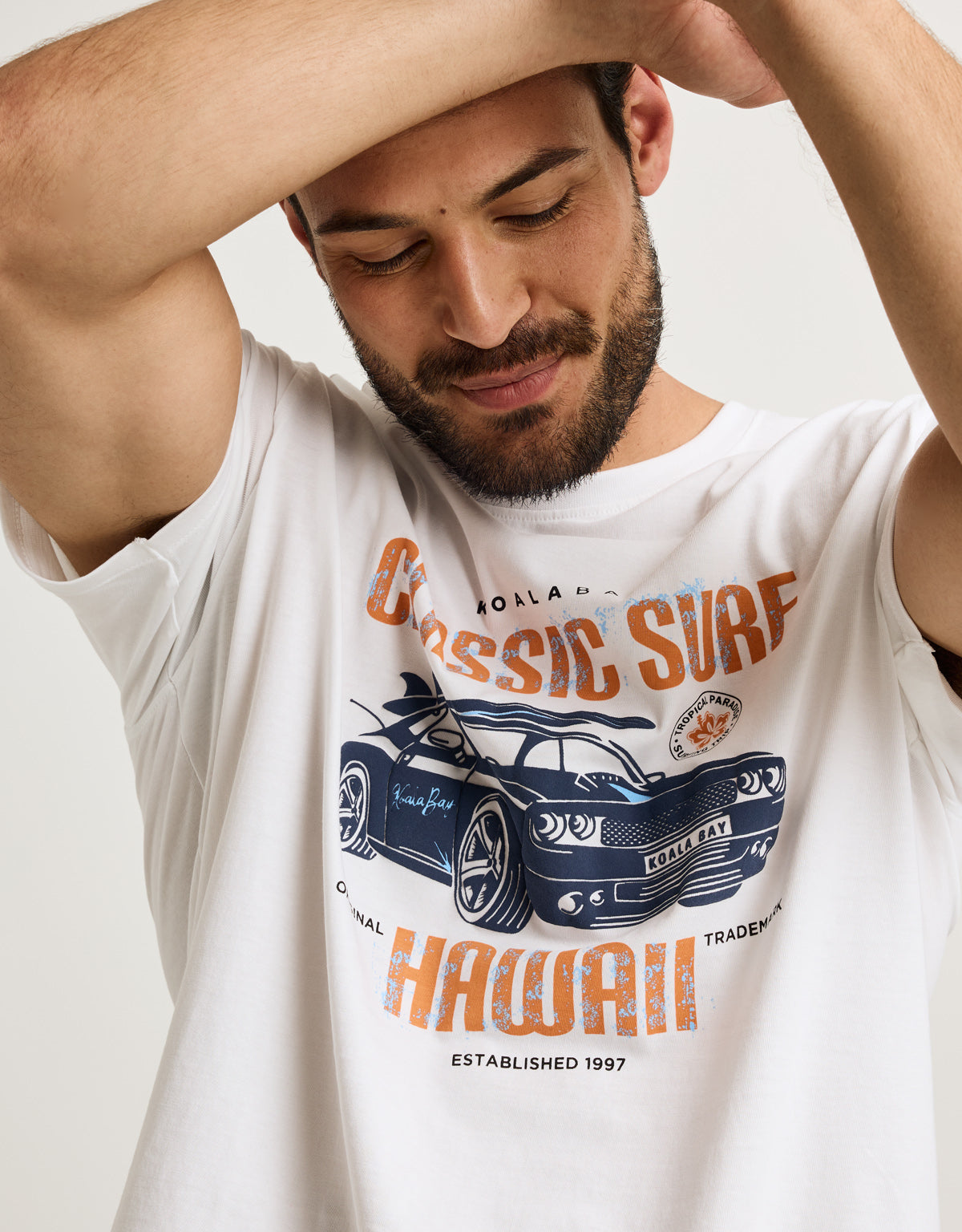 White Short Sleeve T-Shirt - Grerry