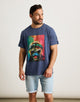 Camiseta Manga Corta Azul Marino - Rugusu