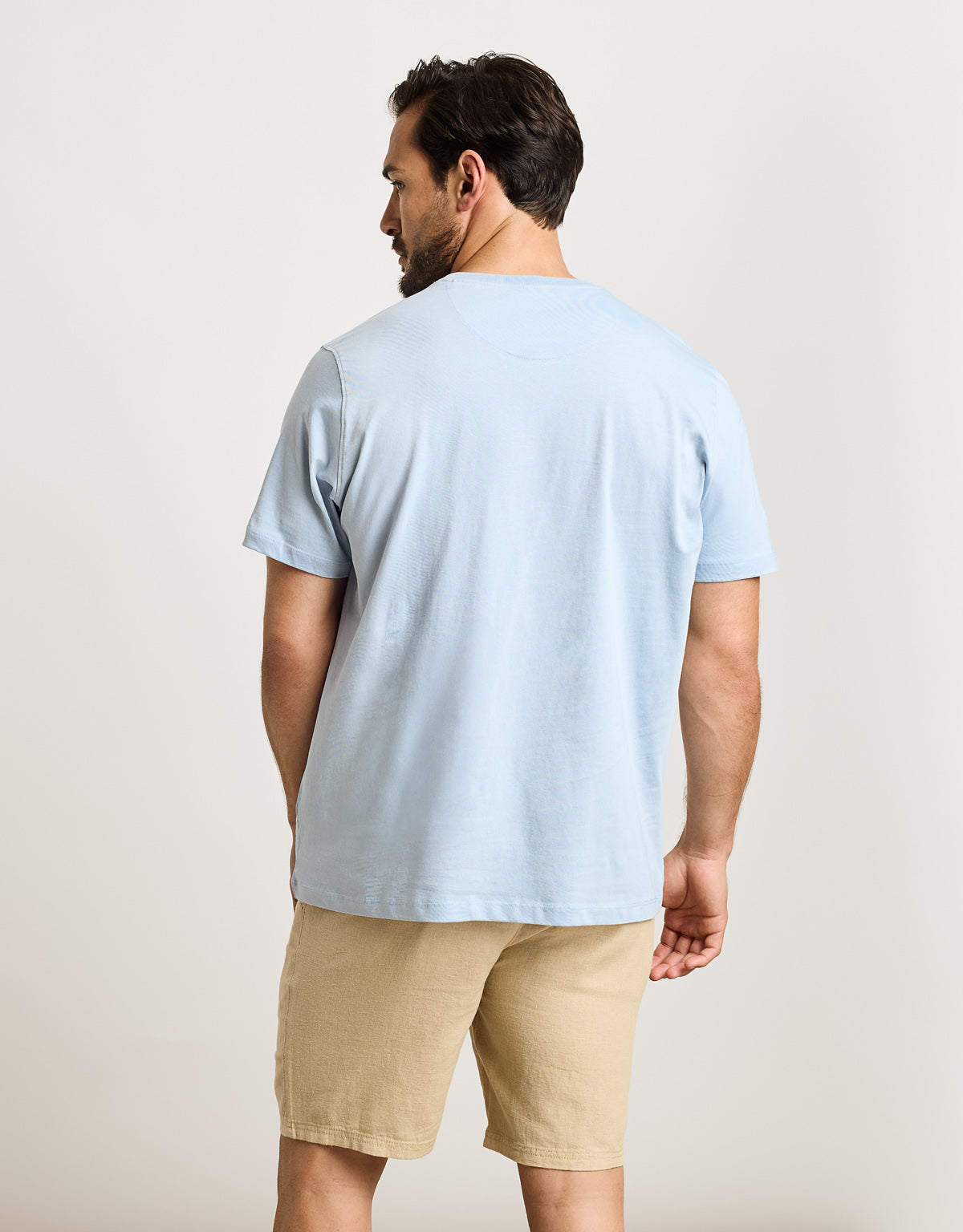 Light Blue Short Sleeve T-Shirt - Astro