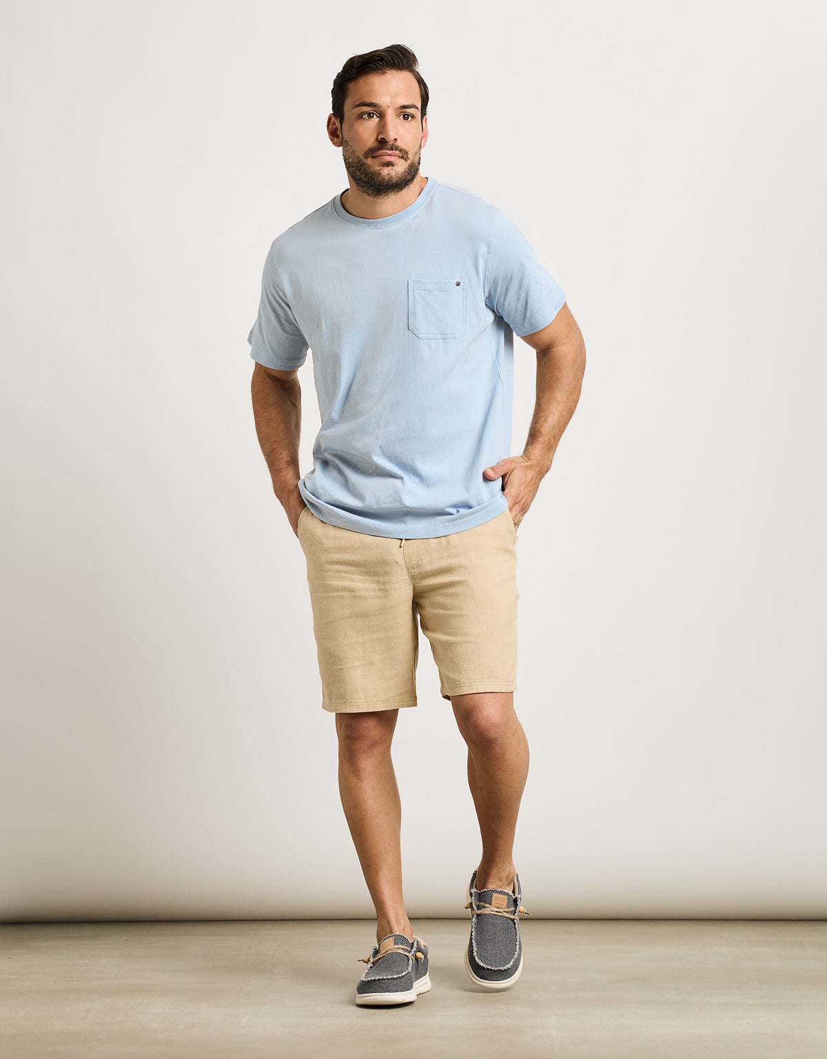 Light Blue Short Sleeve T-Shirt - Astro