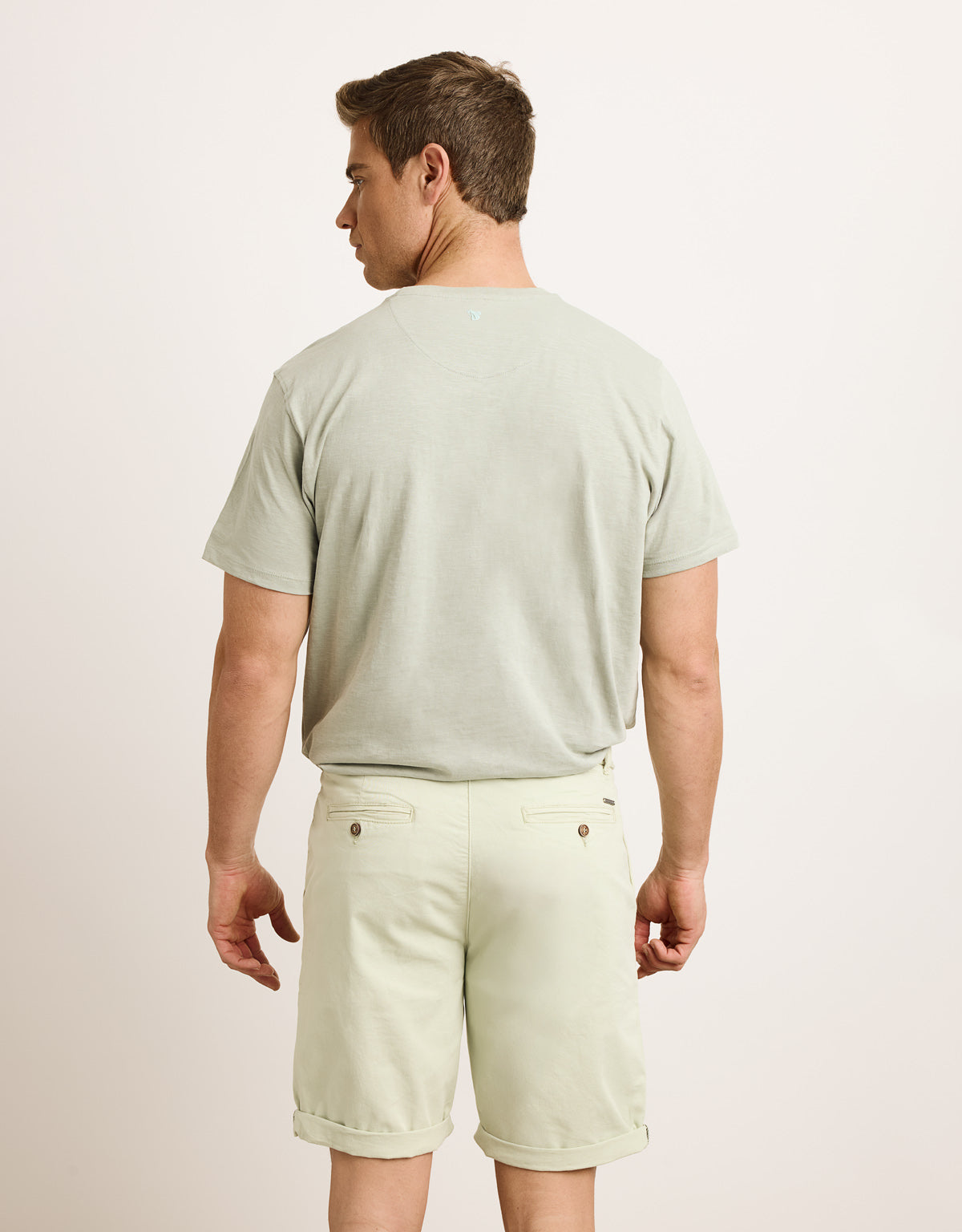 Green Short Sleeve T-Shirt - Basili