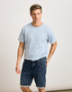 Light Blue Short Sleeve T-Shirt - Basili