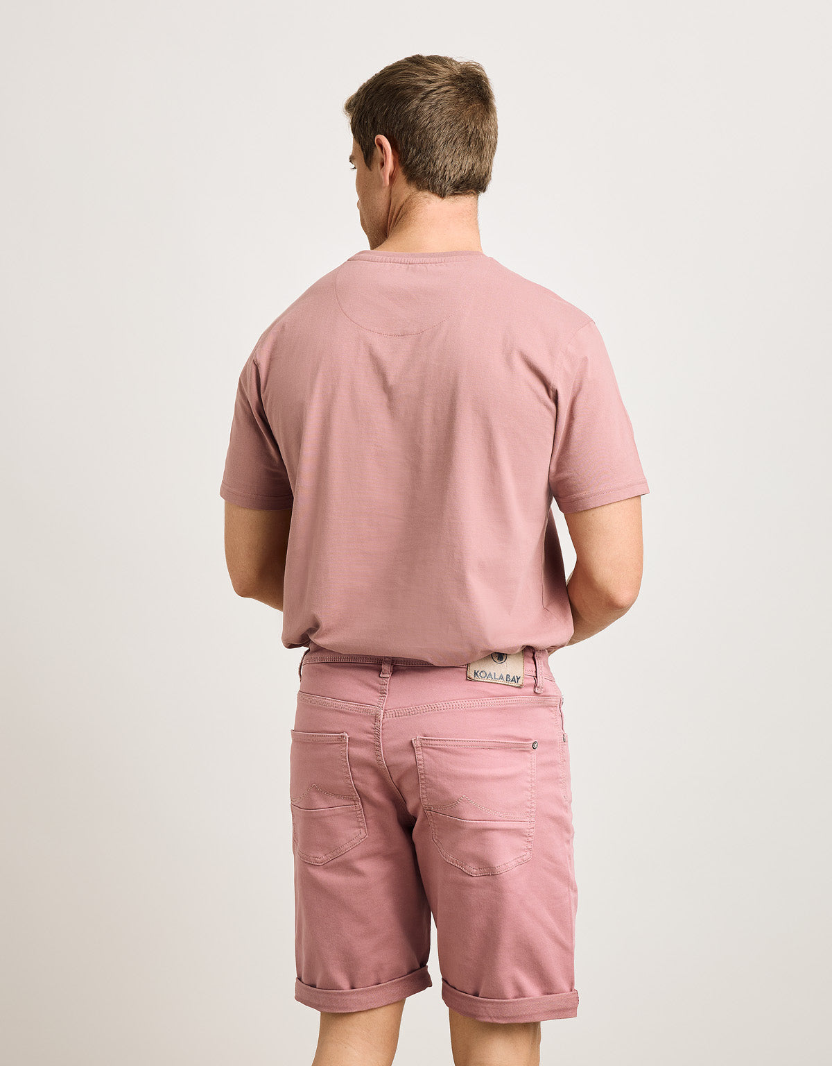 Camiseta Manga Corta Rosa Ceniza - Monquecito 