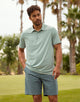 Green Short Sleeve Polo - Toole