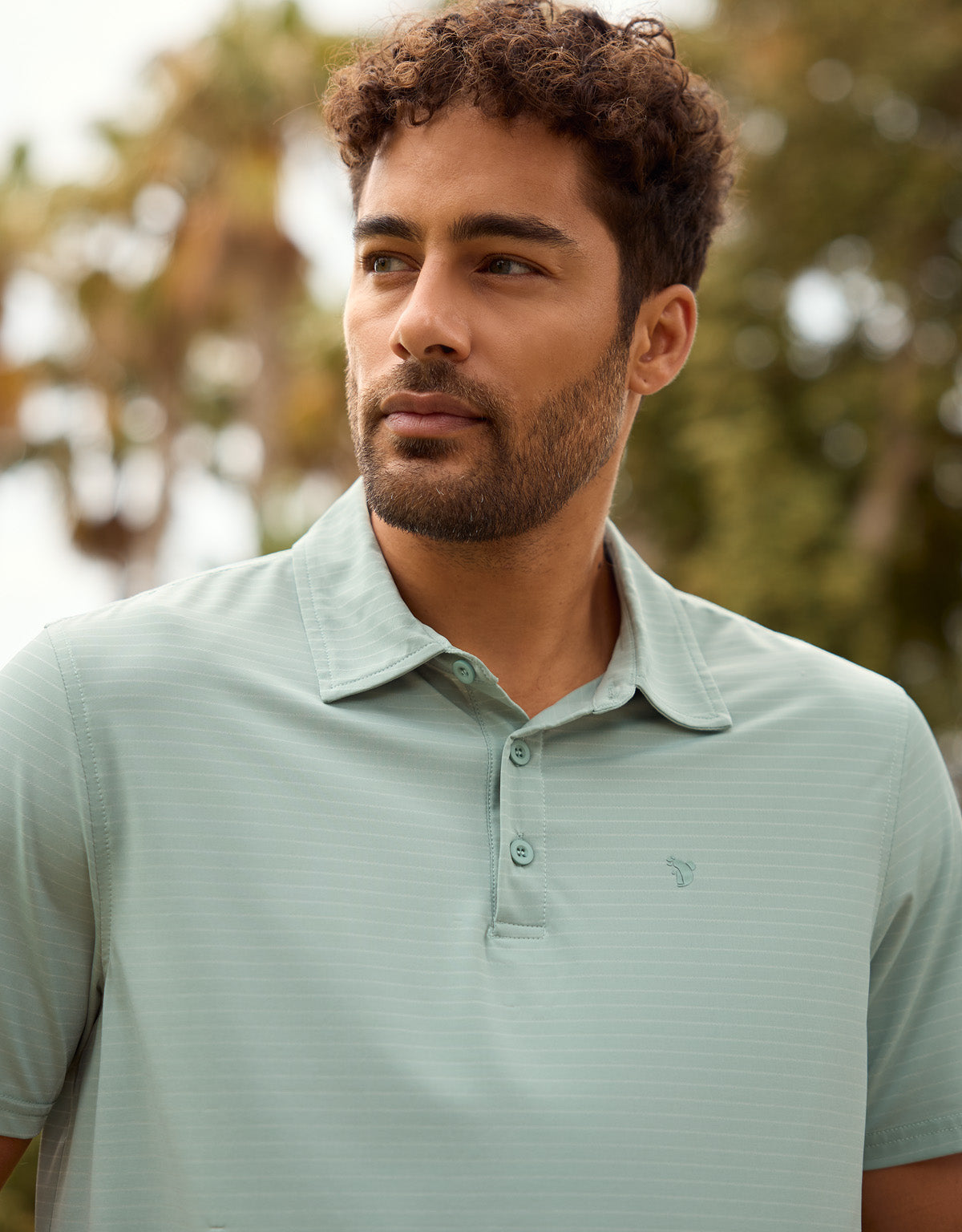 Green Short Sleeve Polo - Toole