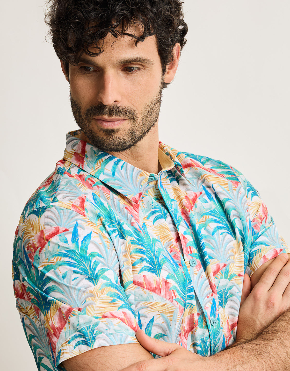Multicolor Short-Sleeved Shirt - Bahama Coast