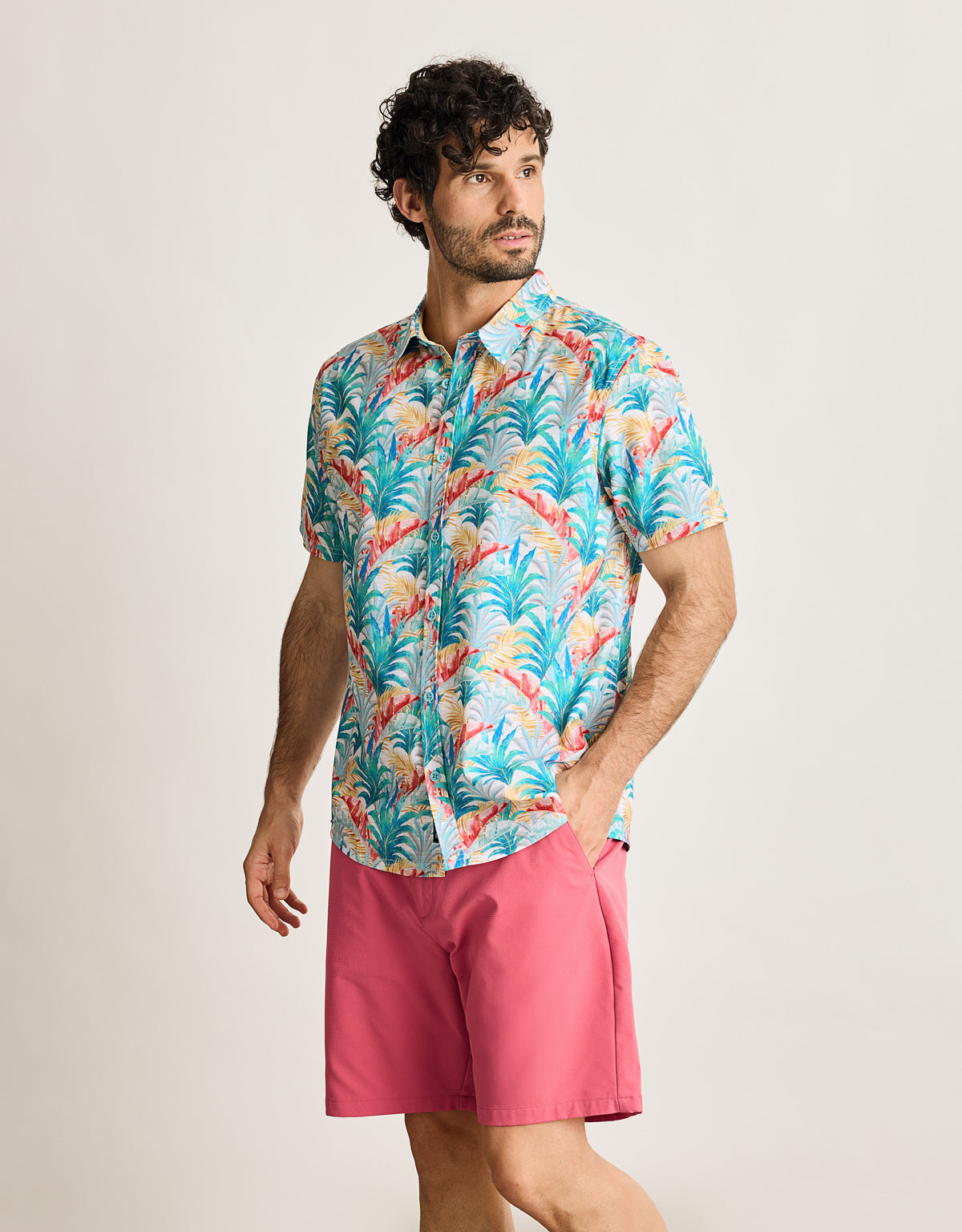 Multicolor Short-Sleeved Shirt - Bahama Coast