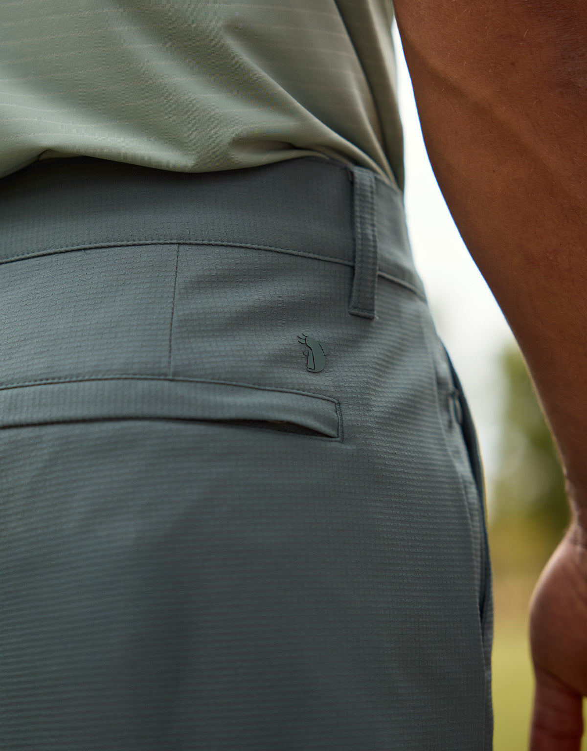 Green Bermuda Shorts - Pantland