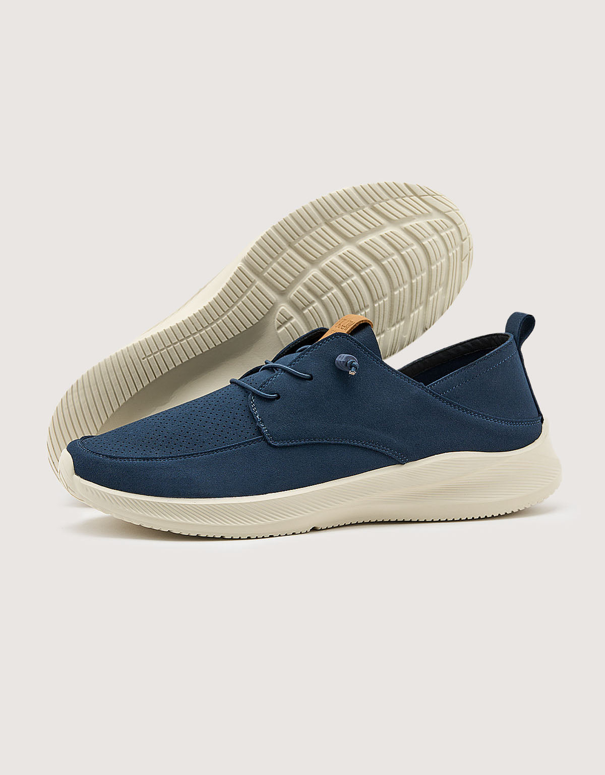 Navy Blue Sneakers - Bashaa