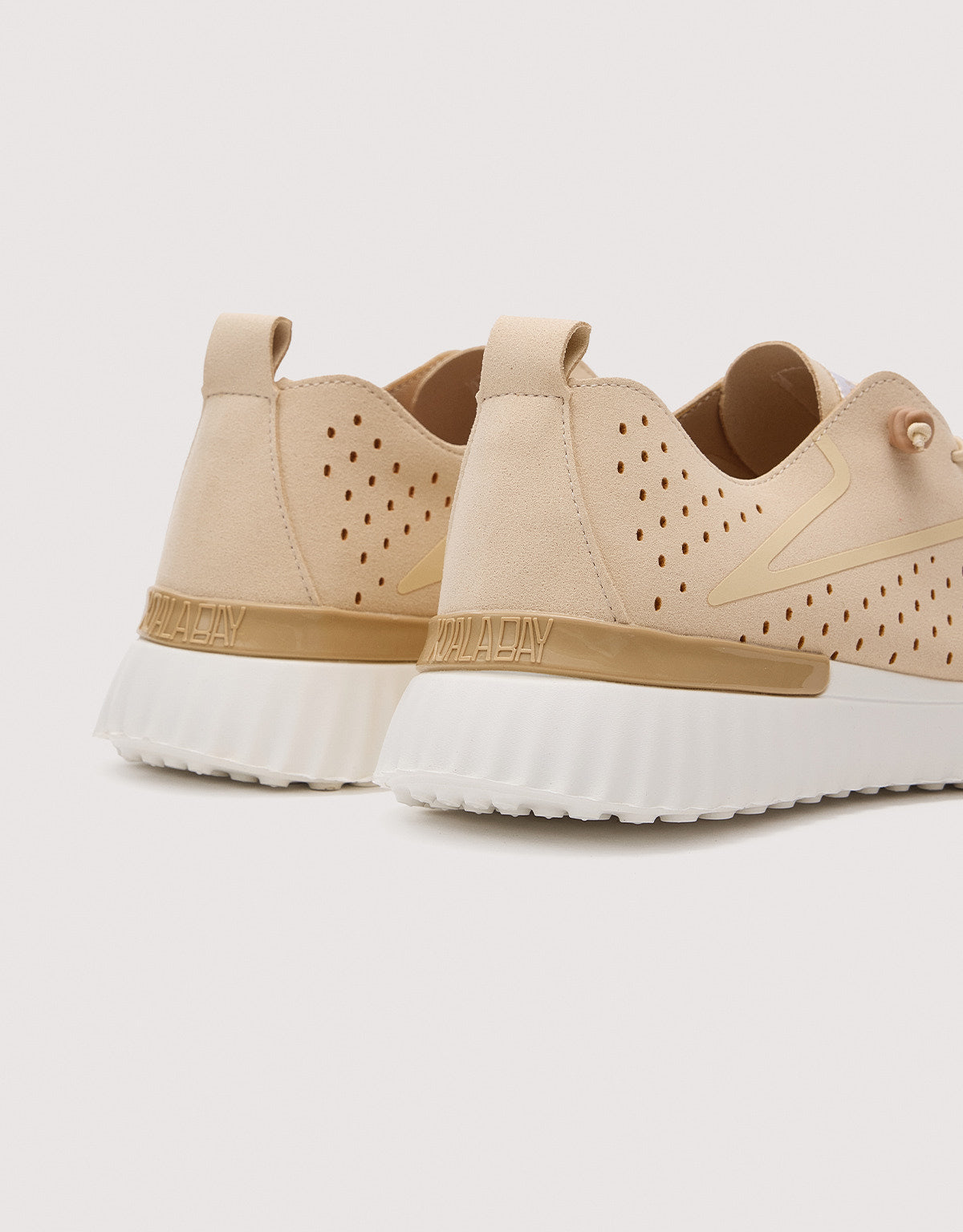 Beige Memory Foam Sneakers - Charmy