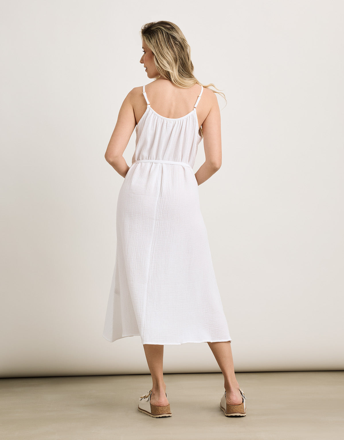Vestido Midi Blanco - Isol 