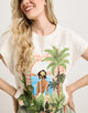 Camiseta Manga Corta Beige - Balmina 