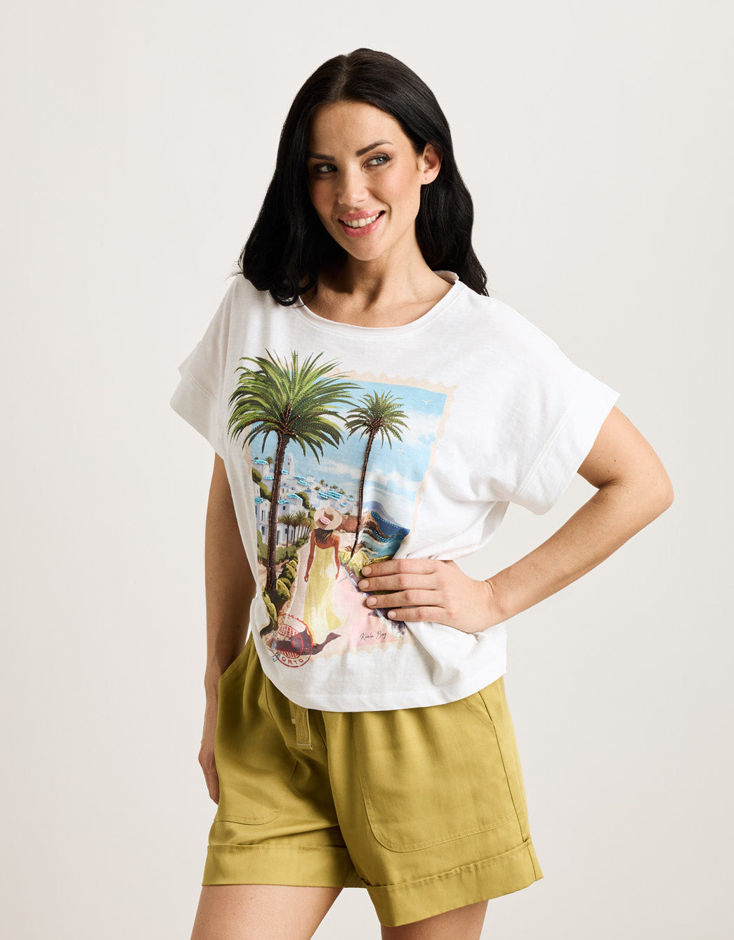 Camiseta Manga Corta Blanco - Londry