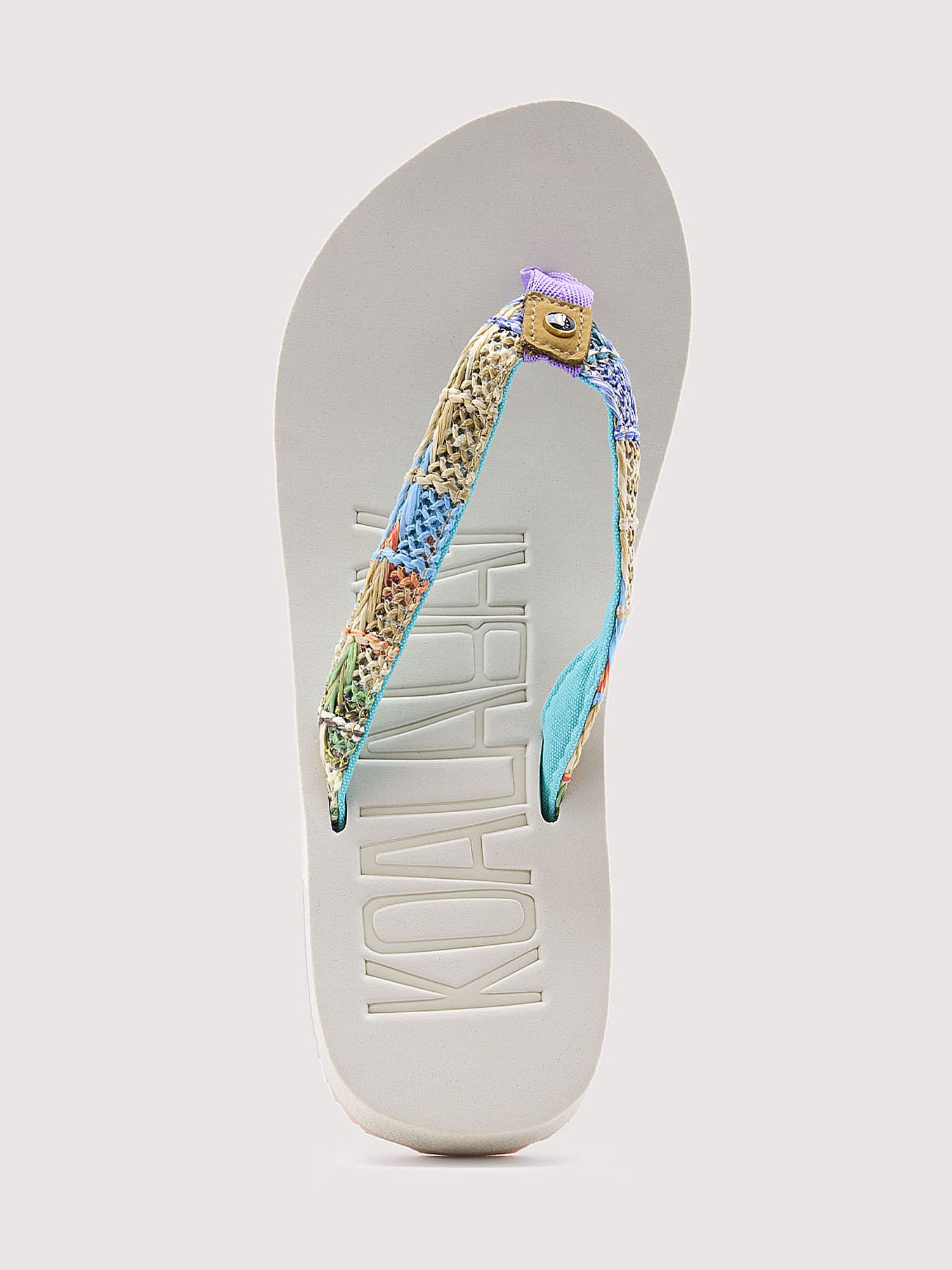 Beige Wedge Flip Flop - Corona