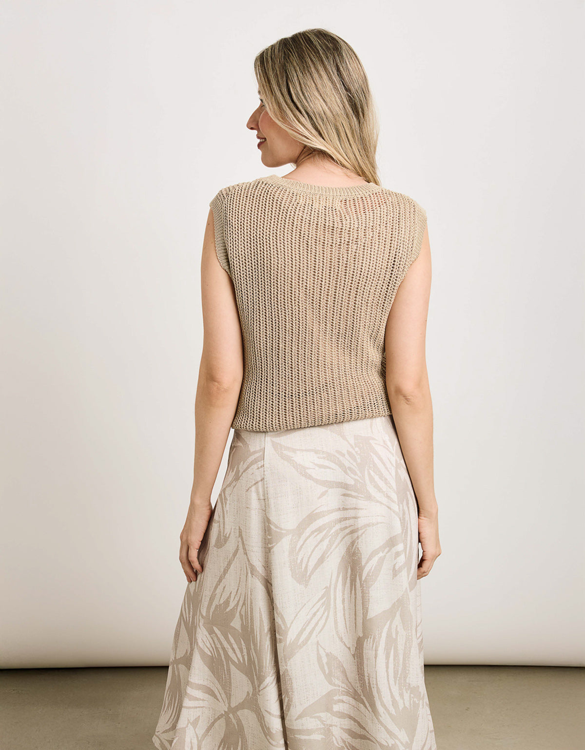 Camiseta Manga Corta Beige - Elsinore 