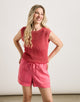 Coral Short-Sleeved T-Shirt - Elsinore
