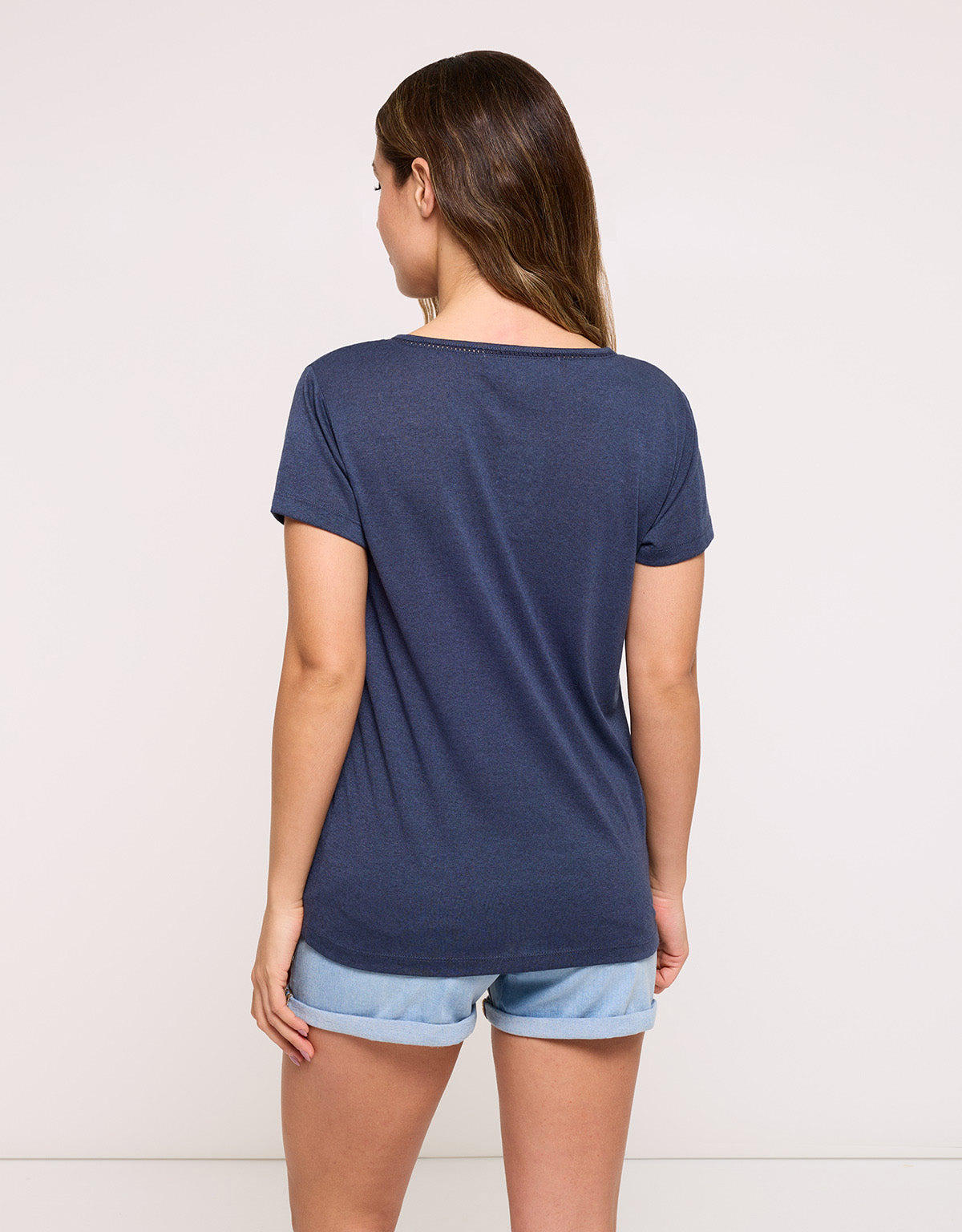 Camiseta Manga Corta Azul Marino - Kipar