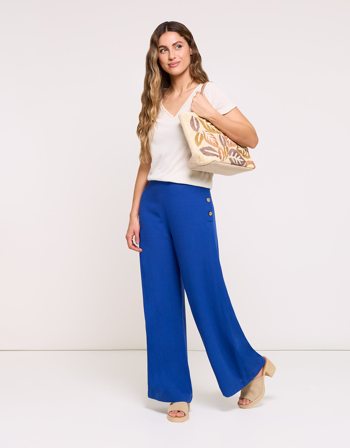 Beige Short Sleeve T-Shirt - Kipar