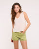 Camiseta Tirantes Detalle Calado Espalda Beige - Kia