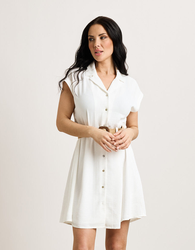Vestido Corto Blanco - Tonlon