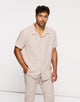 Beige Linen Shirt - Deon
