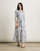 Vestido Largo Azul - Clarkela
