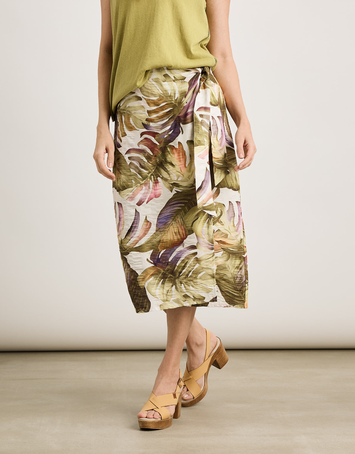 Falda Midi Multicolor - Kaprina 