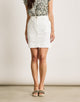 Falda Mini Blanco - Eduliara