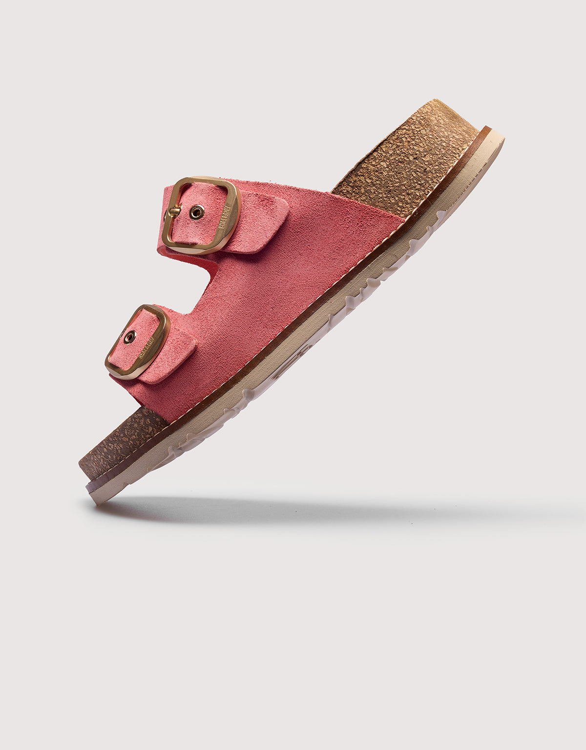 Pink Bio-Leather Wedge Sandal - Sintran
