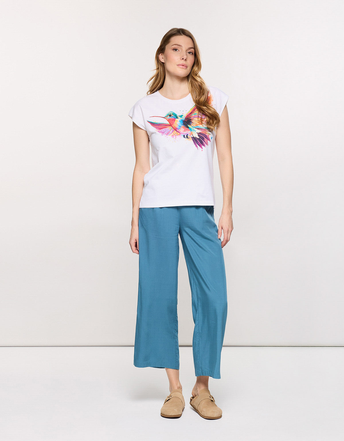 White Short Sleeve T-Shirt - Blestar