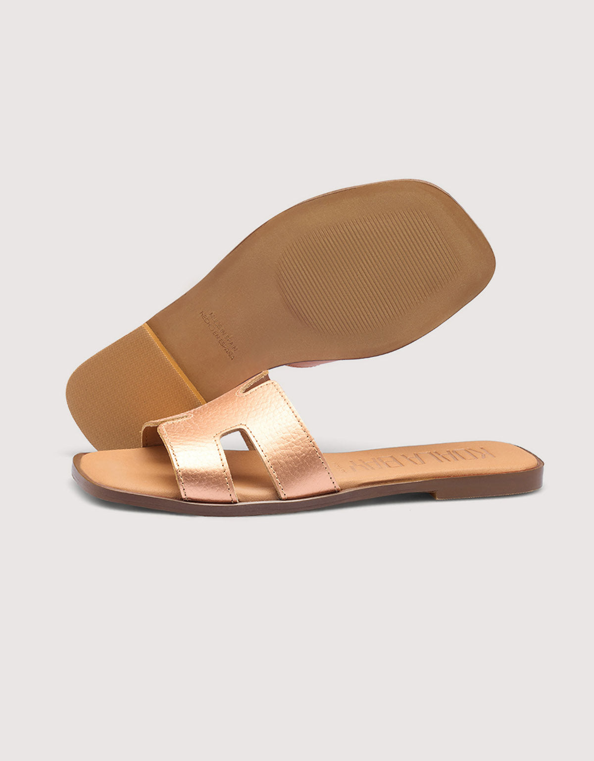 Rose Gold Mule Sandal - Bellini