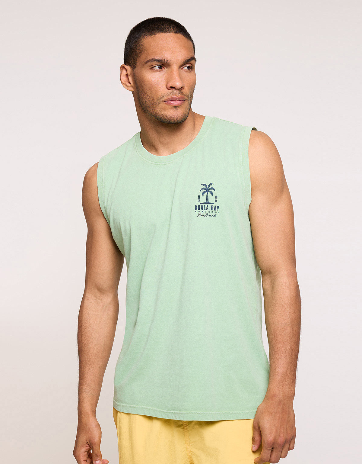 Green Sleeveless T-Shirt - Ranker