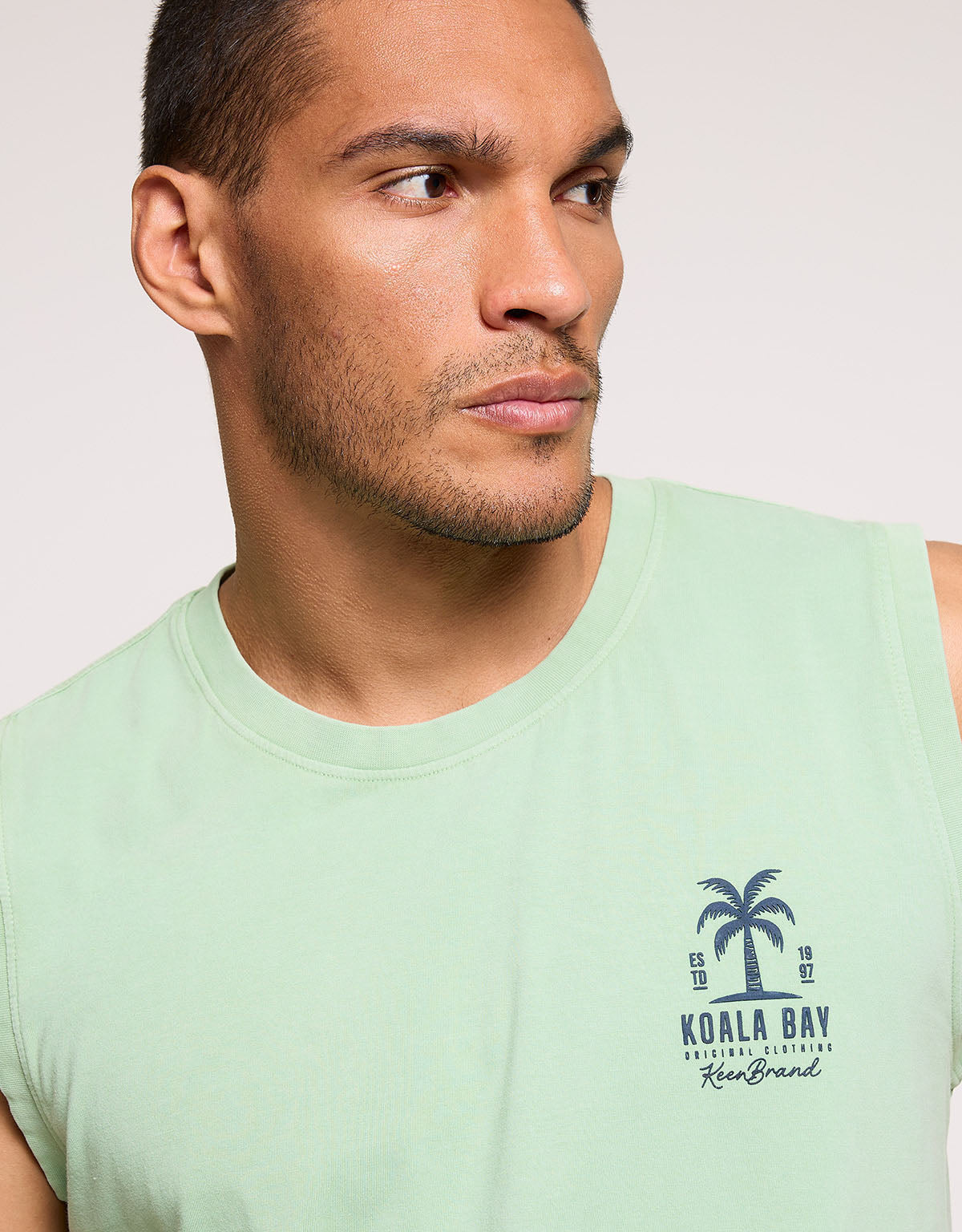 Green Sleeveless T-Shirt - Ranker