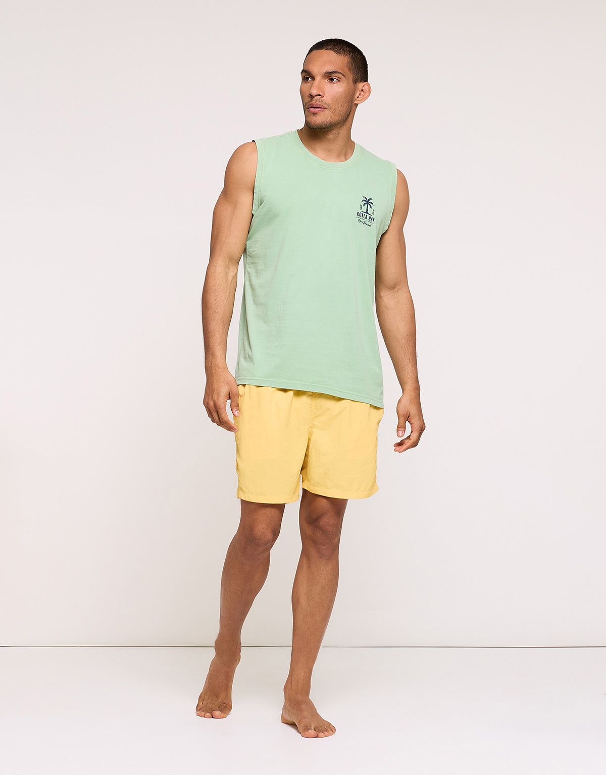 Green Sleeveless T-Shirt - Ranker