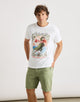 White T-shirt - Springsteen