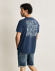 Camiseta Manga Corta Azul Marino - Rory