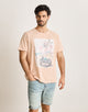 Camiseta Manga Corta Rosa - Motodean