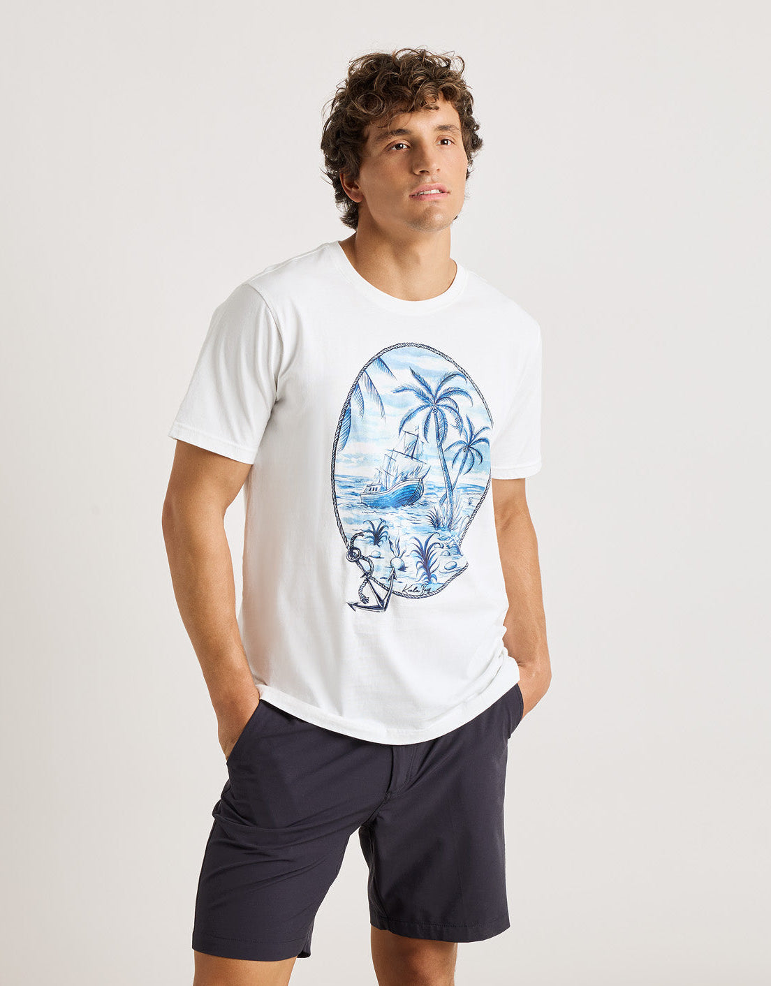 Camiseta M/C Blanco - Edmond