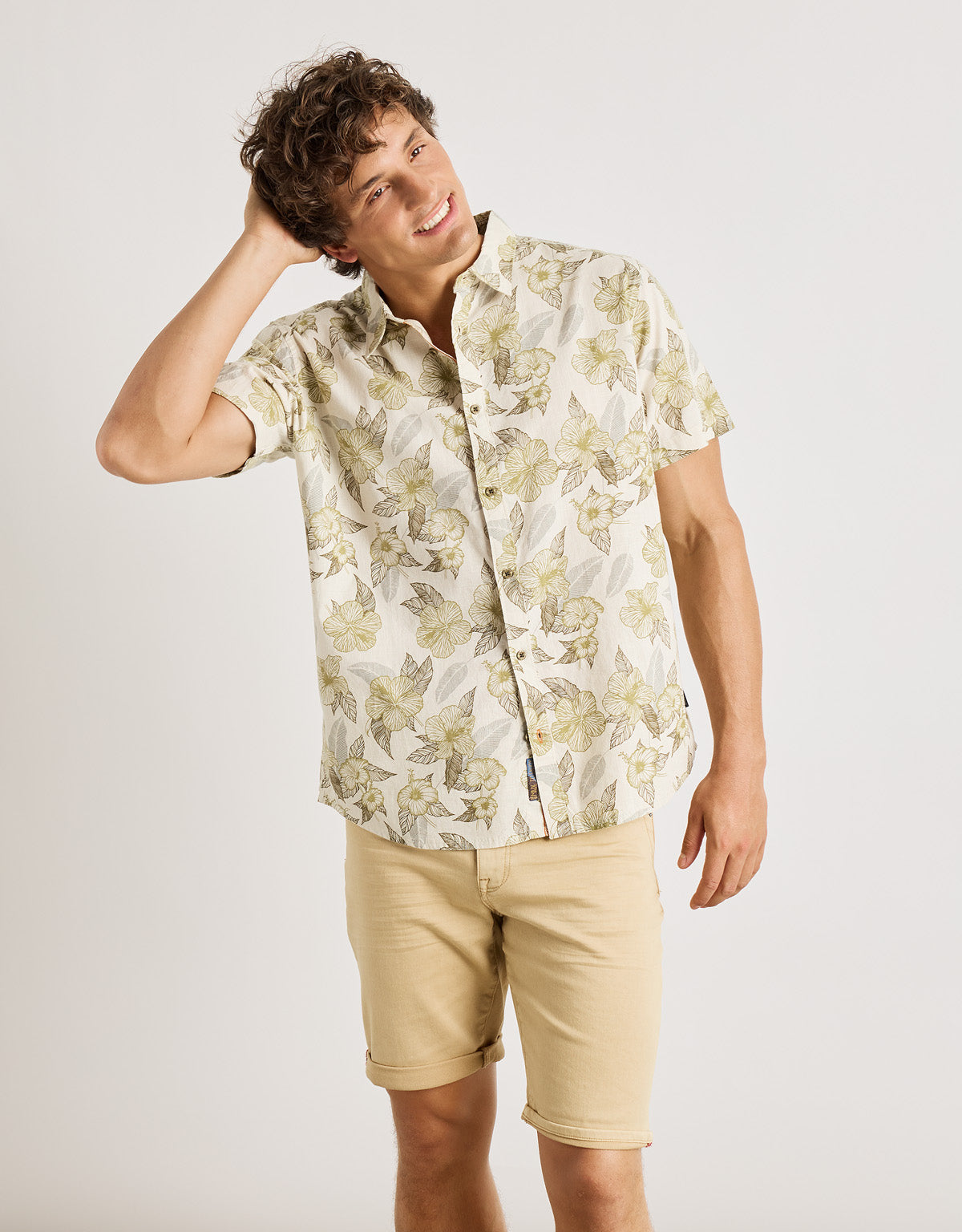 Green Short Sleeve Shirt - Soto